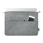 TOPLO - RPET felt zipped laptop bag - Image 2