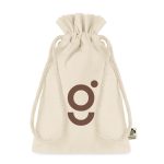 AMBER SMALL - Small organic cotton gift bag - Image 4