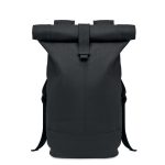 ZURICH ROLL - Rolltop washed canvas backpack - Image 3