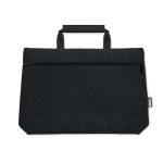 TAPLA - RPET felt zippered laptop bag - Image 3