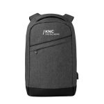 BERLIN - 2 tone backpack incl USB plug - Image 6