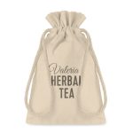 TASKE SMALL - Small Cotton draw cord bag - Image 3