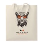 MARKETA + - 140gr/m² cotton shopping bag - Image 3