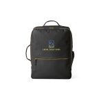 this bag can be carried as a backpack or a weekend bag. The expandable middle section also provides additional capacity when required. Presented in a recycled cotton bag and an individual kraft box.