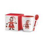 CLAUS - Mug with spoon 250ml - Image 2