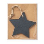 SLATESTAR - Slate xmas hanger star - Image 3