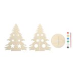 TREE AND PAINT - DIY wooden Christmas tree - Image 3