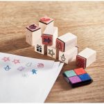 STAMPIE - 8 wooden Christmas stamps set - Image 5