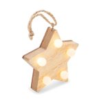 LALIE - Wooden weed star with lights - Image 3