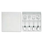 CHIP SET - Set of 4 Christmas tea spoon - Image 2