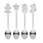 CHIP SET - Set of 4 Christmas tea spoon - Image 3