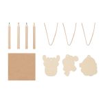 FUNCOOL - Drawing wooden ornaments set - Image 2