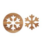 SCAGLIA - Acacia wooden pot holders set - Image 4