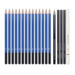 GENUINE - 40 piece art set in case - Image 2