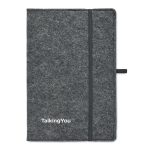 FELTBOOK - A5 notebook RPET felt - Image 4