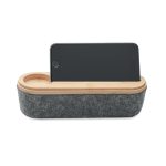 MILE - RPET felt pencil case with lid - Image 2