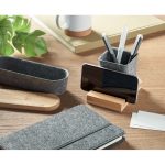 OROSTAN - RPET felt pen pot phone stand - Image 3
