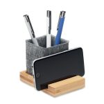 OROSTAN - RPET felt pen pot phone stand - Image 2