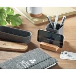 OROSTAN - RPET felt pen pot phone stand - Image 4
