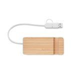 HUBSTAND - Bamboo USB 4 ports hub - Image 2