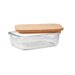 CANOA - Glass lunch box with cork lid - Image 2
