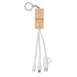 CLAUERC - Bamboo key ring and stand - Image 2