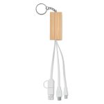 CLAUERC - Bamboo key ring and stand - Image 3