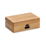 OREBAM - TWS earbuds in bamboo case - Image 3