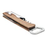 WOOL - 3 in 1 acacia bottle opener - Image 3