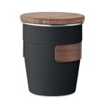 WALNUT - Single wall tumbler 350 ml - Image 3
