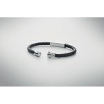 FAULETI - Braided faux leather bracelet - Image 2
