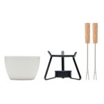 KASE - Ceramic fondue set 240 ml - Image 2