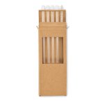 GLAW - 4 reusable glass straws - Image 3