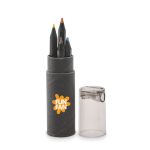 NEGRO - 6 black colouring pencils - Image 3