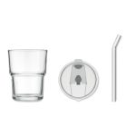 SIP - Glass tumbler with straw 400ml - Image 4