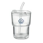 SIP - Glass tumbler with straw 400ml - Image 5