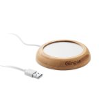 MUGLET - Bamboo mug warmer with USB - Image 4