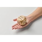 DADO - Schima wooden dice 5cm dia - Image 2