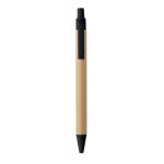 ITEA COLOUR - Push button ball pen in bamboo - Image 2