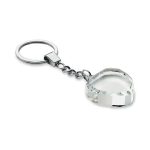 HEARTWARD - Glass heart award key ring - Image 2