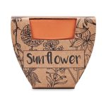 SUNFLOWER - Terracotta pot 'sunflower' - Image 2