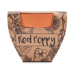 RED POPPY - Terracotta pot 'poppy' - Image 2