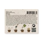 GROW ME - Grass/seed paper memo pad - Image 2