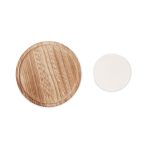 PENTAS - Candle on round wooden base - Image 2