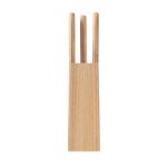 GOURMET - 5 piece knife set in base - Image 5