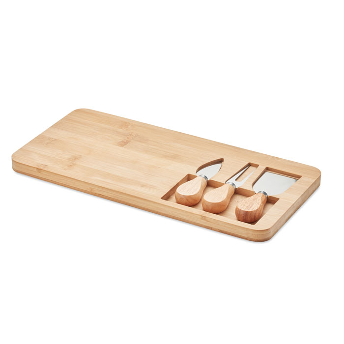 mo6414-40 GLENAVY - Bamboo Cheese board set - Image 1