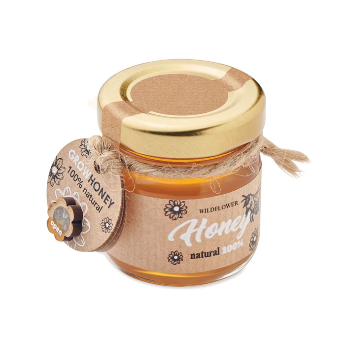 mo6439-40 BUMLE - Wildflower honey jar 50 gr - Image 1