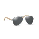 HONIARA - Bamboo sunglasses in pouch - Image 5