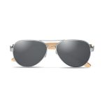 HONIARA - Bamboo sunglasses in pouch - Image 3