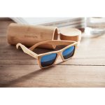 WANAKA - Sunglasses and case in bamboo - Image 7